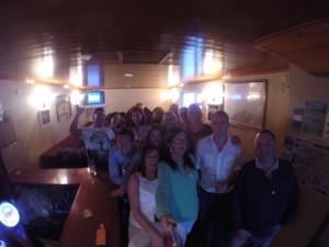 Pub crawl family fun.
