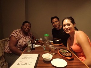 Dinner with T