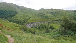 Waiting for the Harry Potter train. 