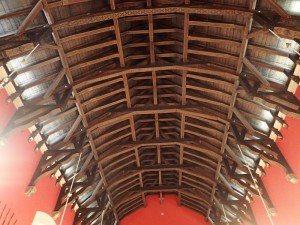 The awesome ceiling.