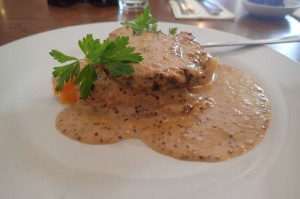 The Haggis was delicious.