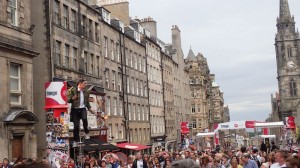 The Fringe Festival.  Edinburgh