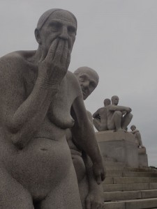 Gustav Vigeland Park. very expressive. 