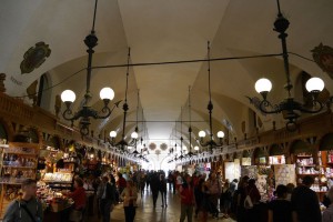 Tourist trap market.