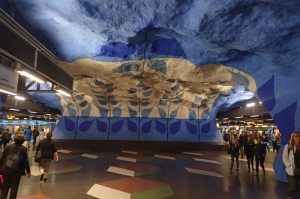 Awesome metro stations.