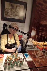 Marzipan painting.