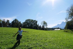 Frolicking in Salzburg  