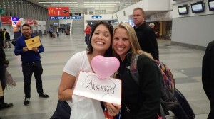 Annette arrives! 