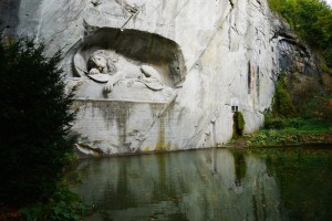 The Lion Monument, Lucerne