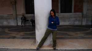 Doge's Palace. Jackie attempting to pass. 