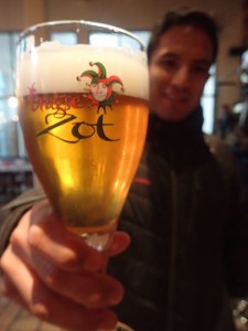 More beer in Bruges. 