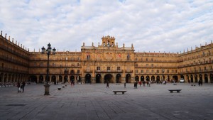 La plaza mayor.