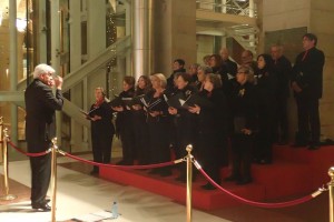 christmas choir. 