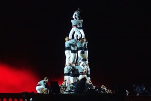 Castellers de Barcelona. 