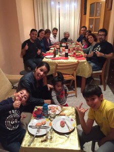 Christmas Dinner. Thanks for the picture Will. 