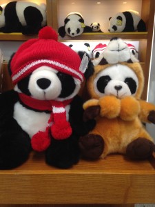 Jackie wanted the pandas.