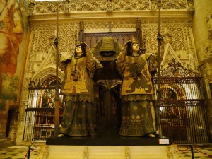 Seville Cathedral. C. Colombus Tomb. 