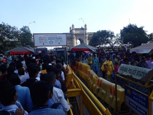 The Gateway of India entrance