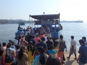 Taking the ferry