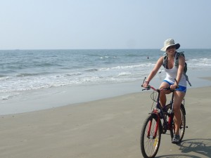 Sunset beach. Goa.