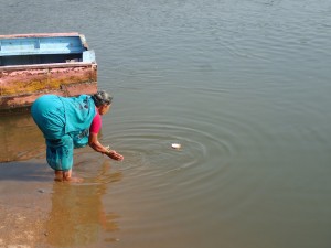 Hindu ritual. Hampi