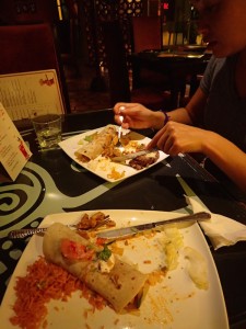 Indian spicy burritos. Food.