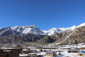 the View. Annapurna Circuit
