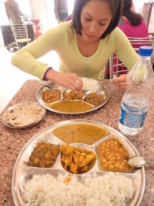 Thali for a buck. good stuff. 