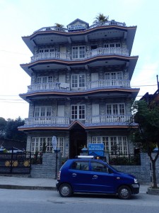 Our hotel in Pokhara.