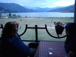 Dinner in Pokhara.