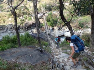 First Suspension bridge