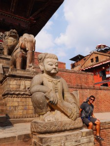 Javier in Bhaktapur