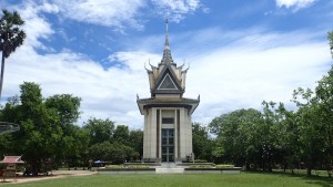 The Memorial at the Killing Fields