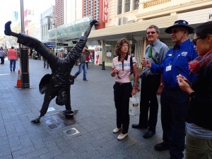 Our guide. Perth, WA