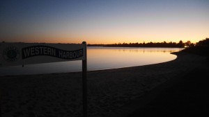 Lakes entrances Sunset