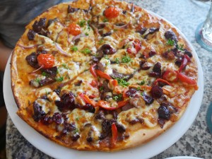 Kangaroo Emu Pizza