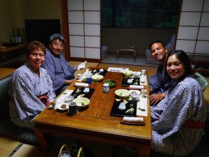 Dinner at Kamata. Yugawara