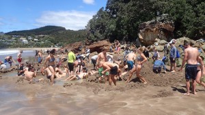 Hot water beach
