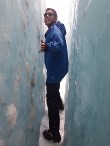 Glacier lick