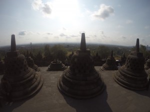 Borobudur, Central Java. Indonesia. 