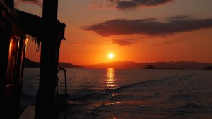 We'll never forget this sunset. Labuan Bajo, Indonesia. 