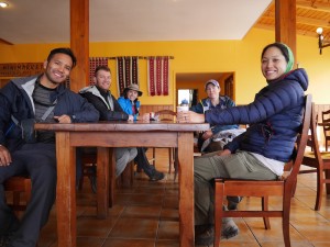 The last day of the trek. 