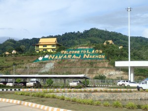 Laos. Passed the border with Thailand.