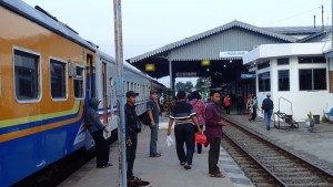 Probolinggo Train station. 