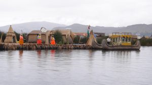 The Uros. Lake Titicaca. 