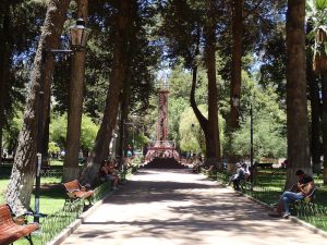 Parque Bolivar. Sucre. Bolivia. 