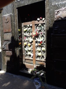 Eva Peron's. La Recoleta Cemetery, Buenos Aires. 