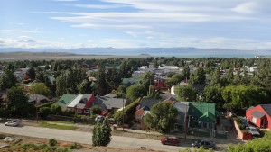 The View from our room. El Calafate, Argentina. 