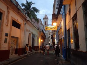 At La Bodeguita del Medio.